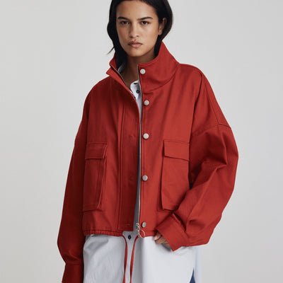 David Jacket - Berry Red