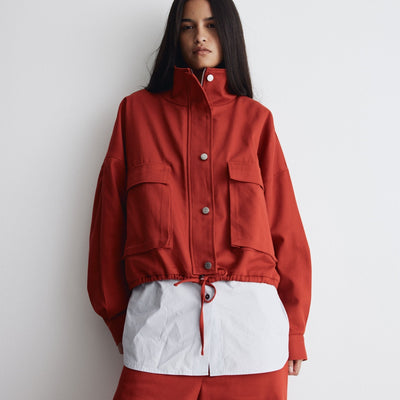 David Jacket - Berry Red