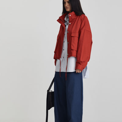 David Jacket - Berry Red