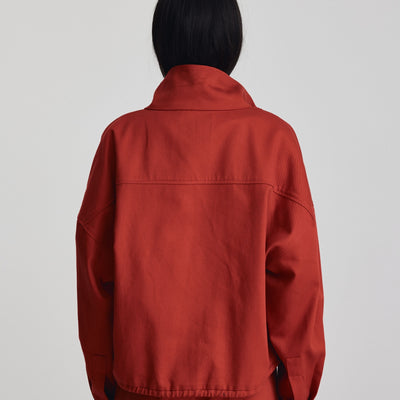 David Jacket - Berry Red