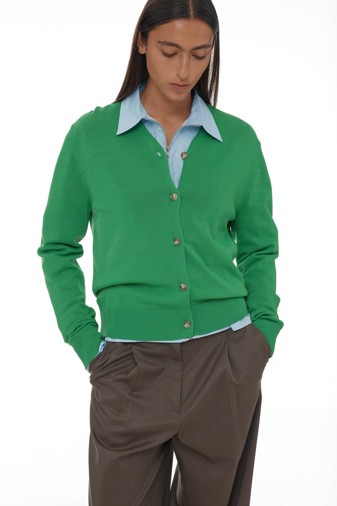 Fils Cardigan - Grass Green