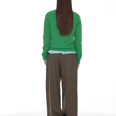 Fils Cardigan - Grass Green