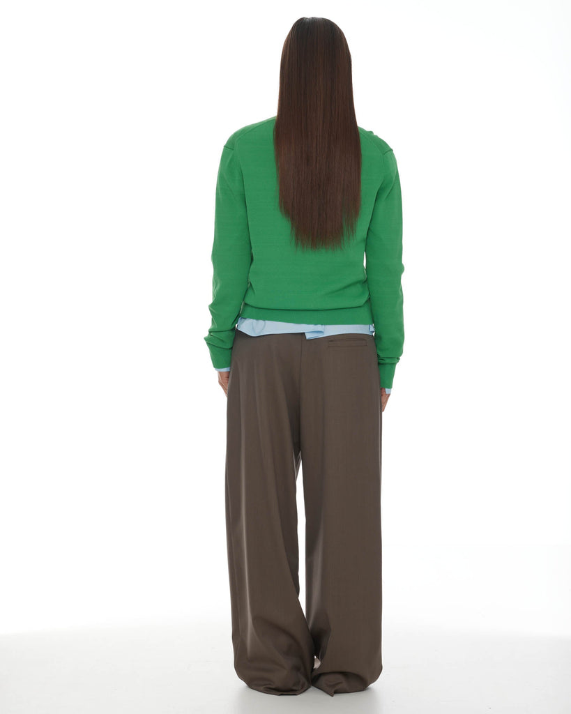 Fils Cardigan - Grass Green