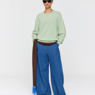 Fils Merino Jumper - Mint