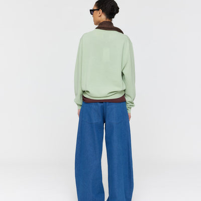 Fils Merino Jumper - Mint