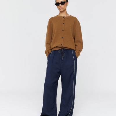 Freddy Merino Cardigan - Tobacco