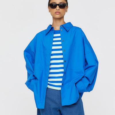 Fredrick Shirt - Cobalt