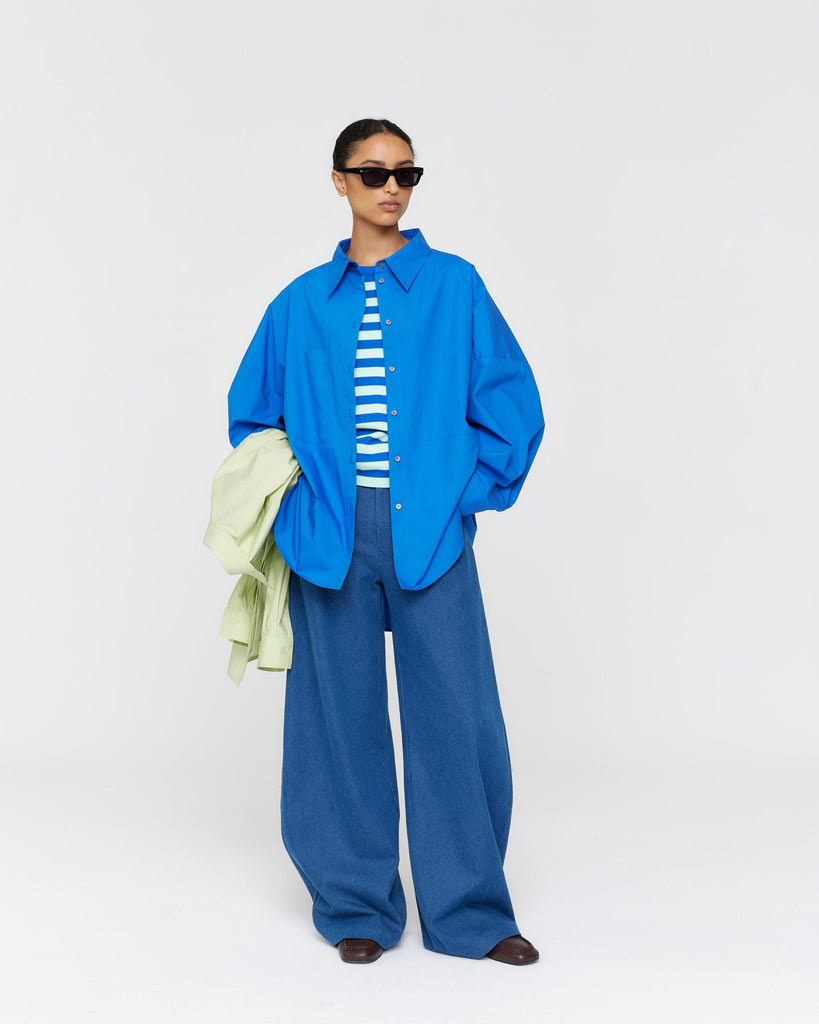 Fredrick Shirt - Cobalt