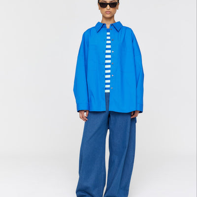 Fredrick Shirt - Cobalt