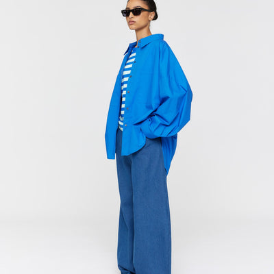 Fredrick Shirt - Cobalt