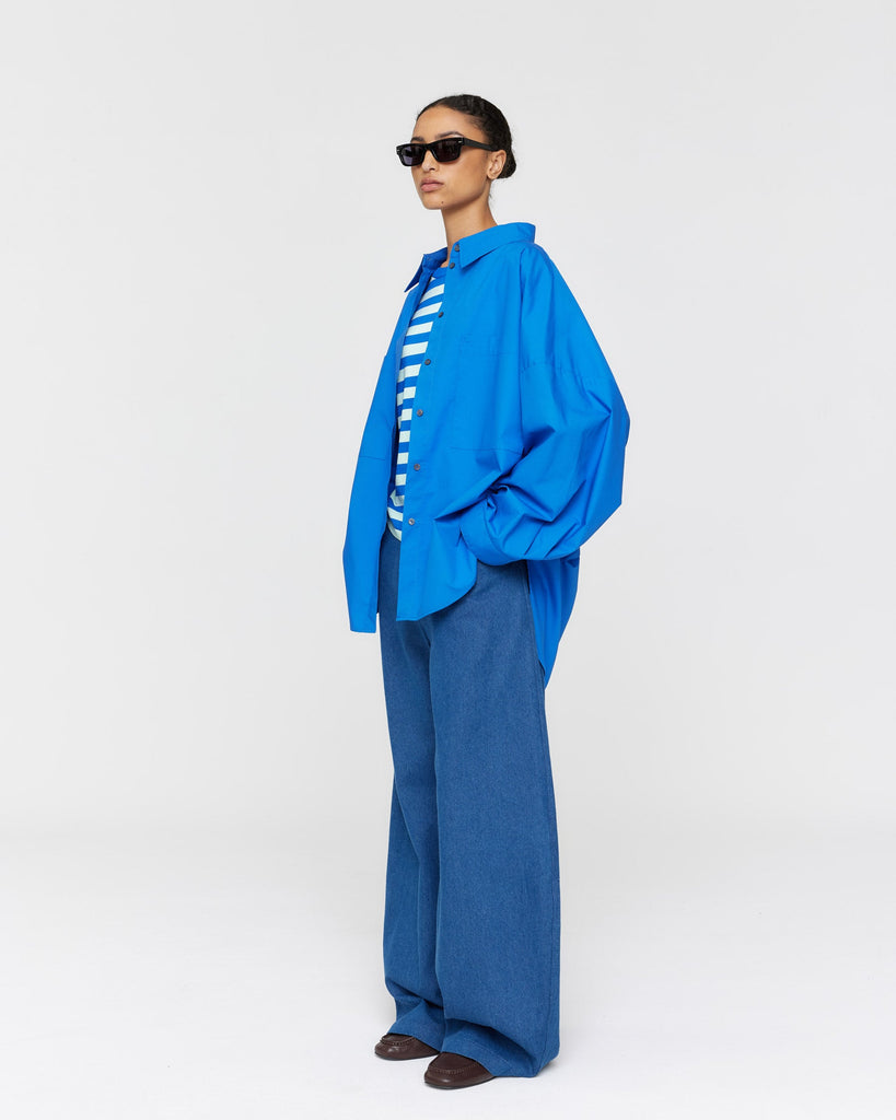 Fredrick Shirt - Cobalt