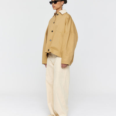 Monte Cord Jeans - Cream