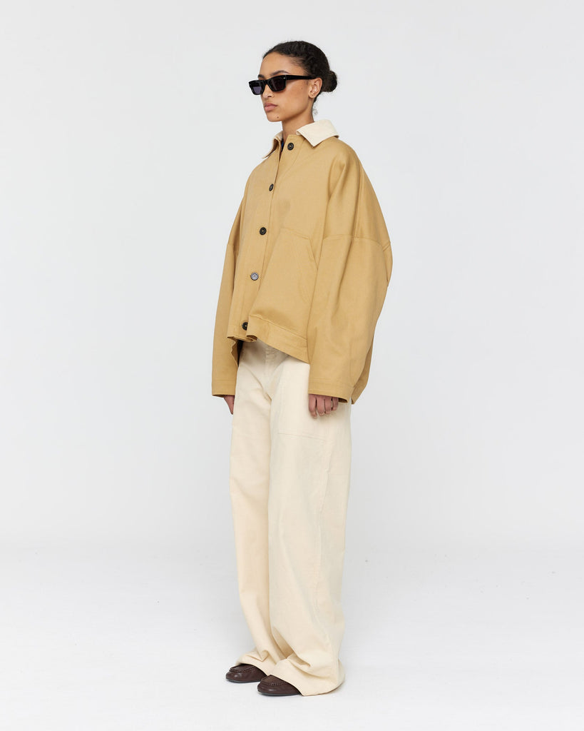 Monte Cord Jeans - Cream