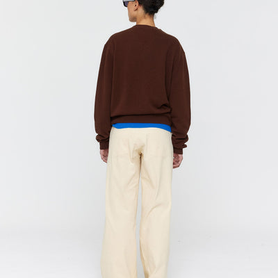 Monte Cord Jeans - Cream