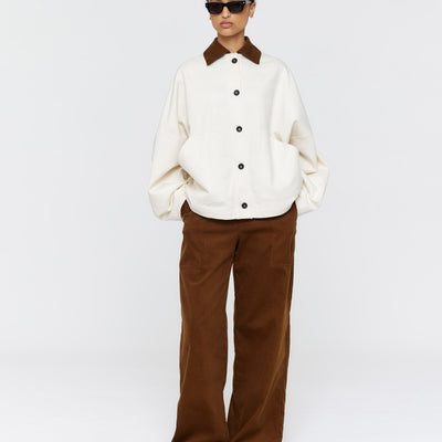 Monte Cord Jeans - Tobacco