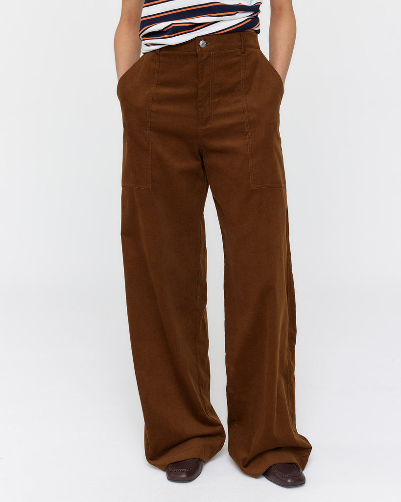 Monte Cord Jeans - Tobacco