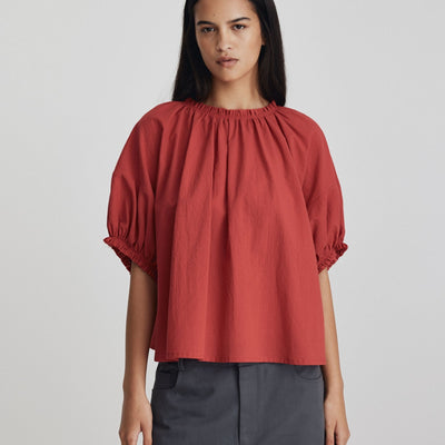 Tomas Top - Berry Red