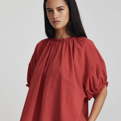 Tomas Top - Berry Red