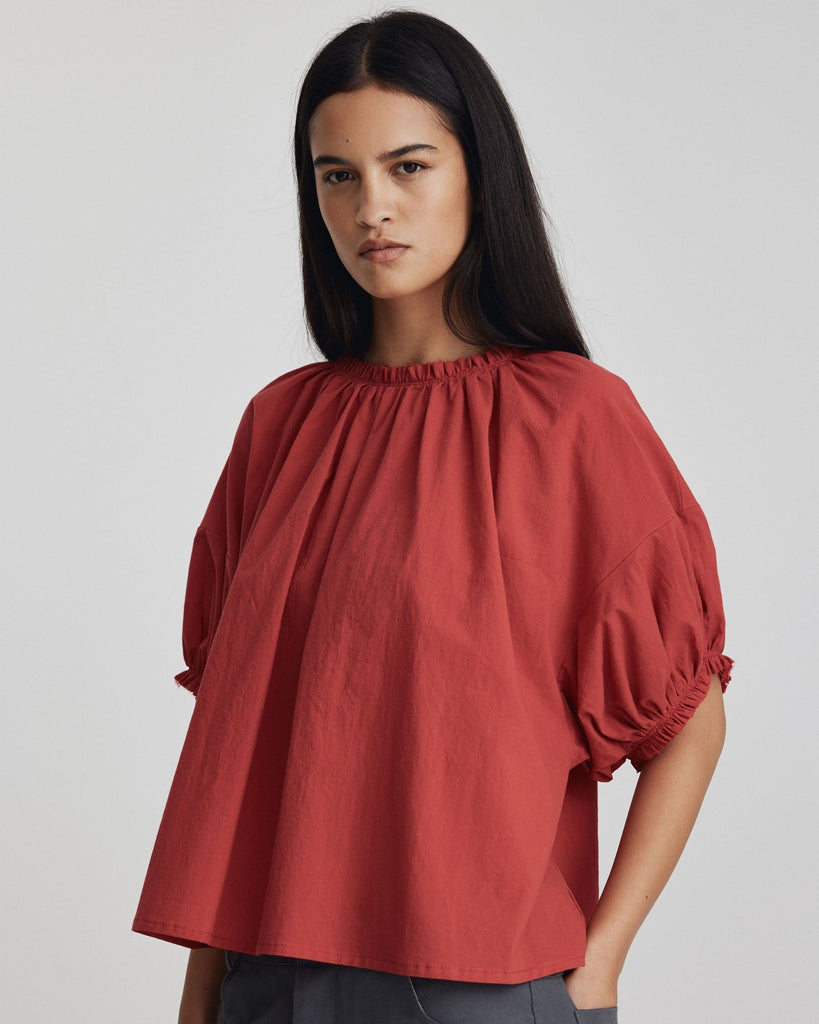 Tomas Top - Berry Red
