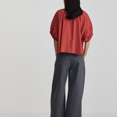Tomas Top - Berry Red