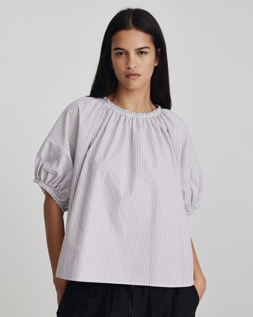 Tomas Top - Purple Stripe