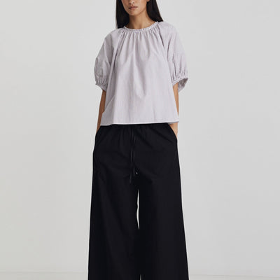 Tomas Top - Purple Stripe
