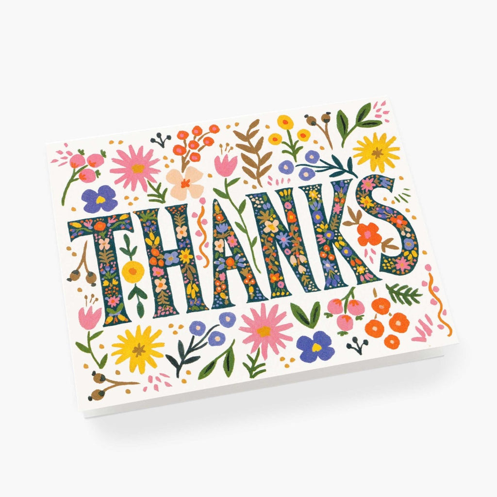 Card - Floral Thanks