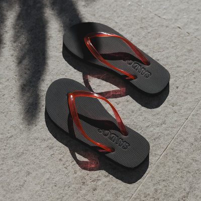 Cherry Bomb Jelly Boyfriend Jandal