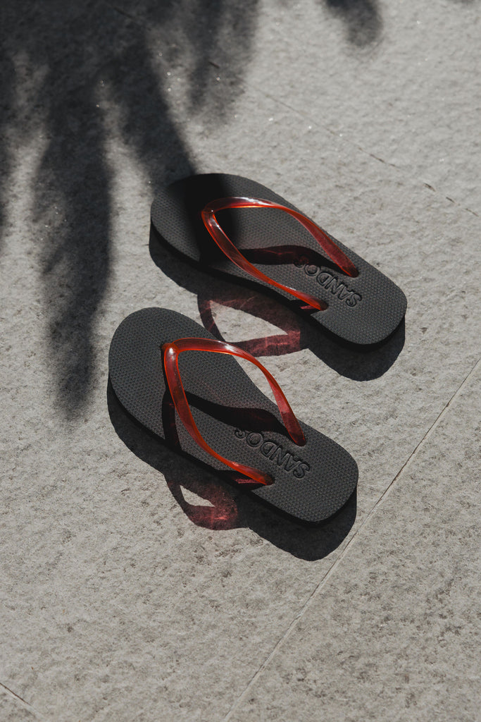 Cherry Bomb Jelly Boyfriend Jandal