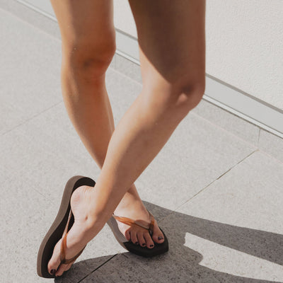 Espresso Jelly Platform Jandal