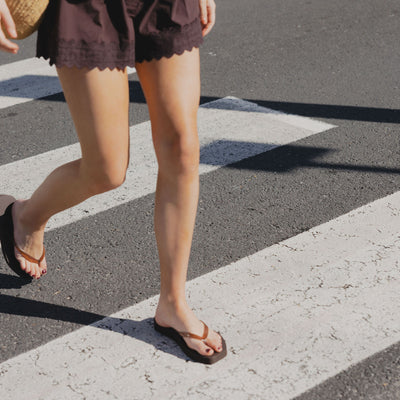 Espresso Jelly Platform Jandal