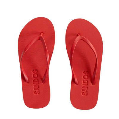Red Boyfriend Jandal