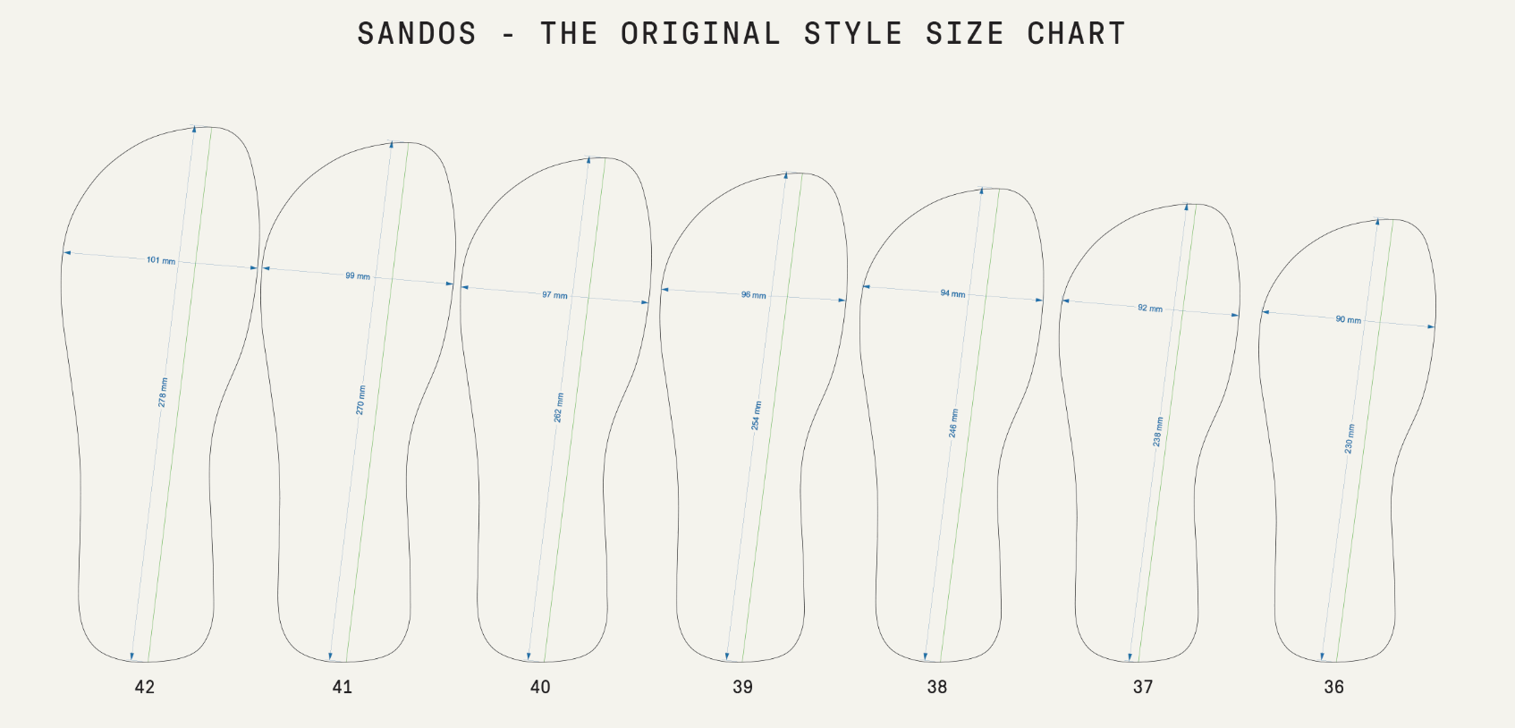Sando Pattern Chart Pdf Sandos | Original Jandal - Jungle | Shop NZ Stockist Online – PAPER PLANE
