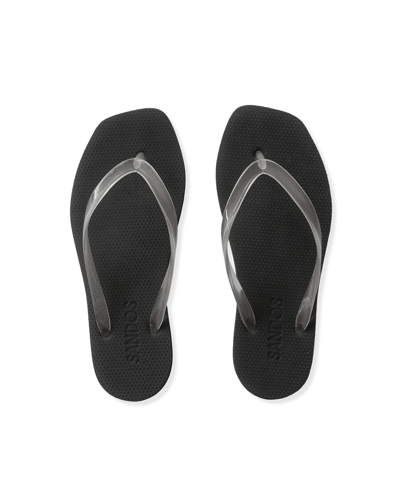 Square Toe Jandal - Jelly