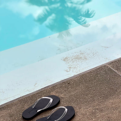 Square Toe Jandal - Jelly