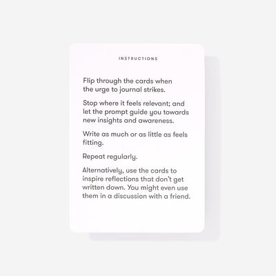 Journal Prompt Cards