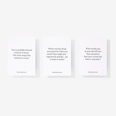 Simplicity Cards