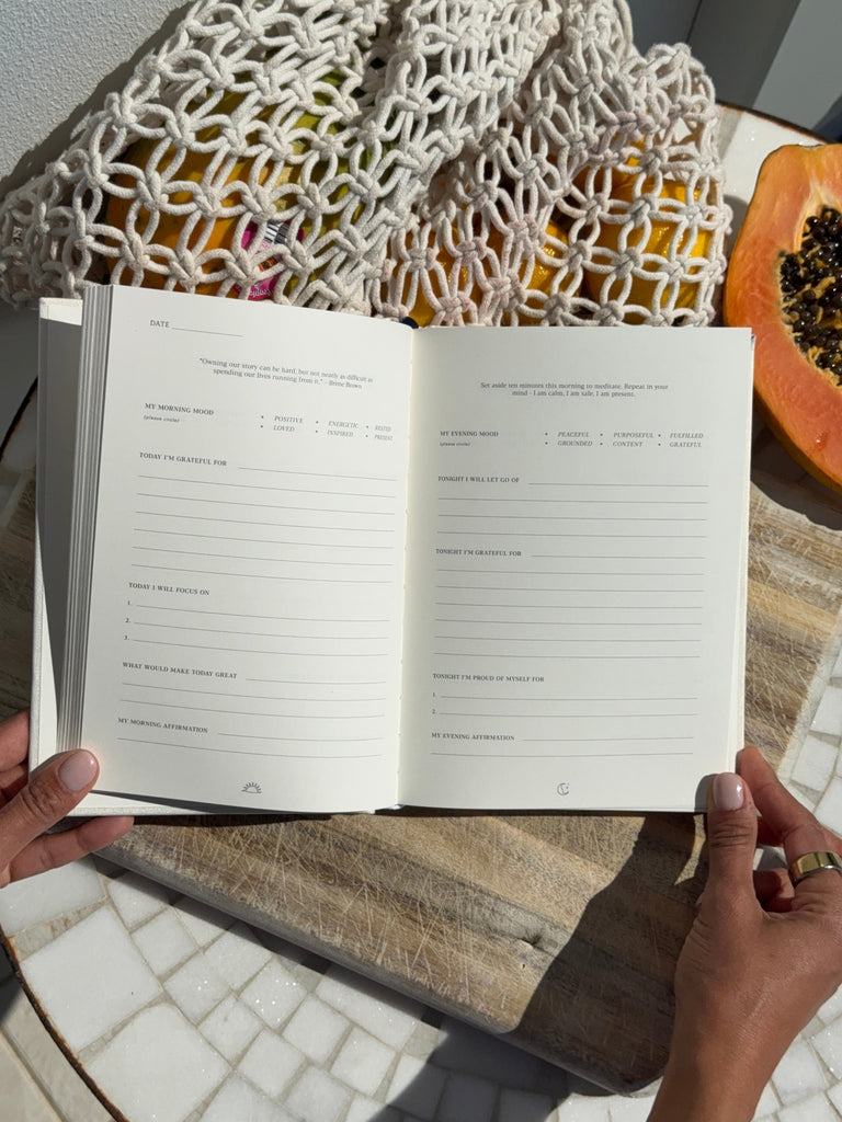 Gratitude Journal - White