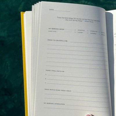 Gratitude Journal - Yellow