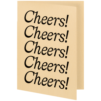 Card - Cheers