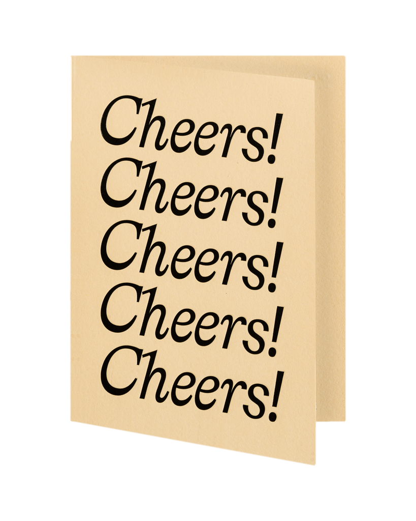 Card - Cheers