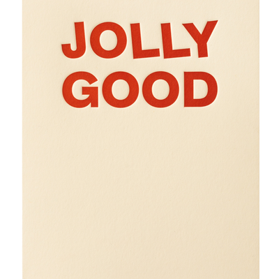 Card - Jolly Good