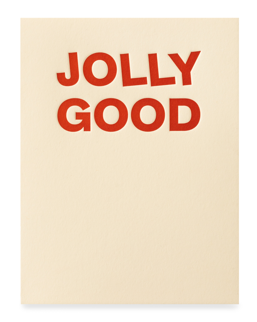 Card - Jolly Good