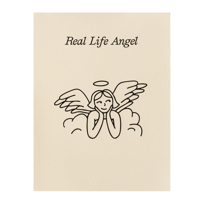 Card - Real Life Angel