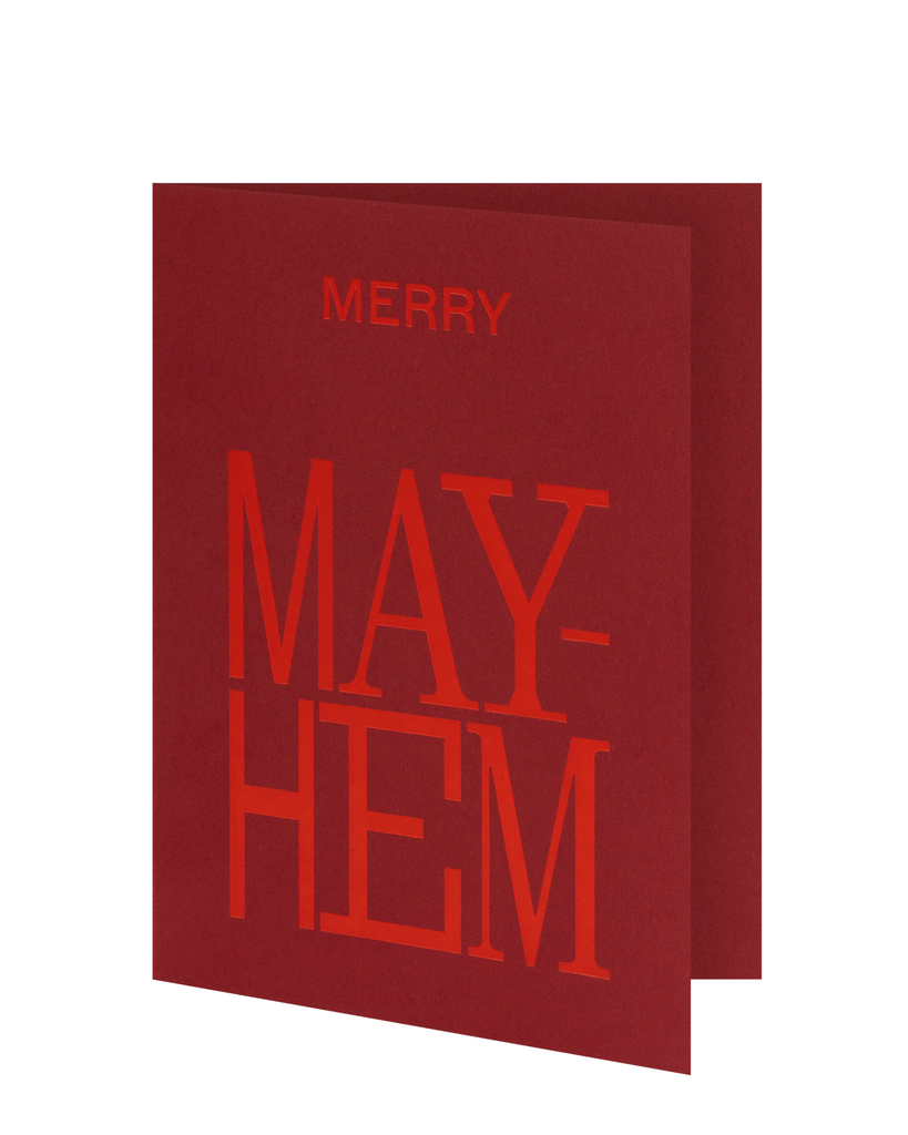 Xmas Card - Merry Mayhem
