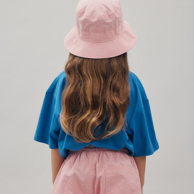 Heart Bucket Hat - Shell Pink
