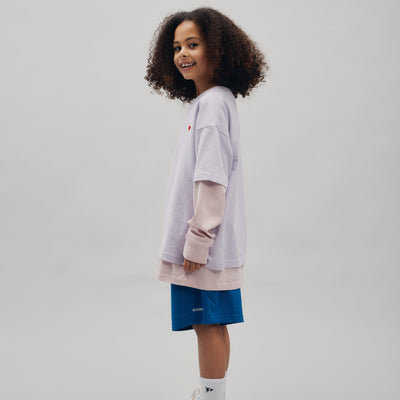 Heart Tee - Violet