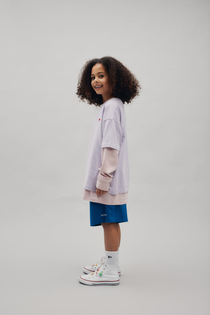 Heart Tee - Violet