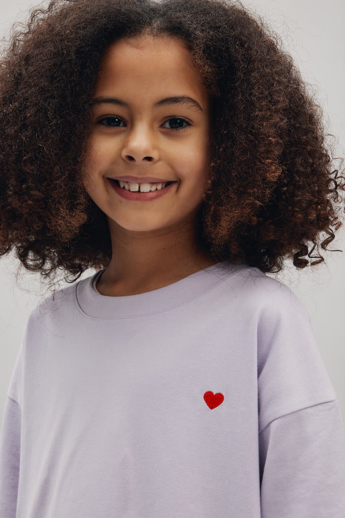 Heart Tee - Violet
