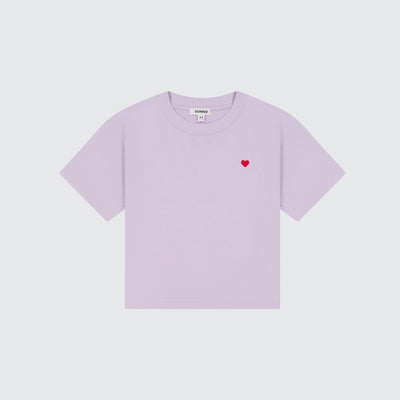 Heart Tee - Violet